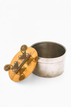 Ivar lenius Bj rk Scandinavian Modern Jar in Brass and Pewter by Ivar lenius Bj rk 1940 - 4621449