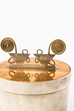 Ivar lenius Bj rk Scandinavian Modern Jar in Brass and Pewter by Ivar lenius Bj rk 1940 - 4621452