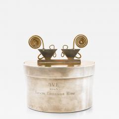 Ivar lenius Bj rk Scandinavian Modern Jar in Brass and Pewter by Ivar lenius Bj rk 1940 - 4621853