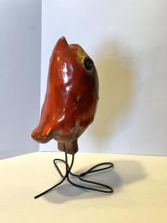 Ivo De Santis Parrot by Ivo De Santis for Gli Etruschi Pottery - 4564143
