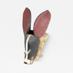 Ivory Coast Zoomorphic Dance Mask Gouro People 1950s - 3635761