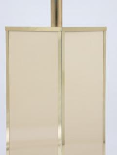 Ivory Colored Glass Table Lamp 20th century - 2886653