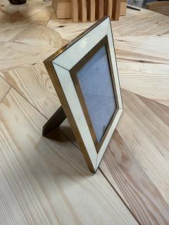 Ivory and Brass Picture Frame - 4802276