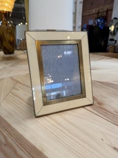 Ivory and Brass Picture Frame - 4802278