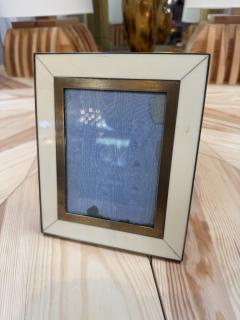 Ivory and Brass Picture Frame - 4802279