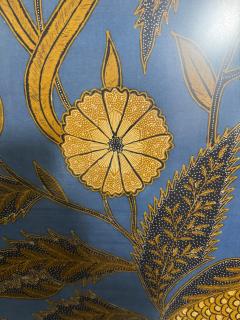 Iwan Tirta Large Iwan Tirta Pheasant and Floral Batik Artwork - 4398132