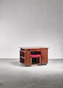 J A Muntendam J A Muntendam desk and stool Dutch 1920s 30s - 898108