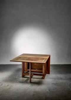 J A Muntendam Muntendam drop leaf dining table for LOV Dutch 1920s - 1163911