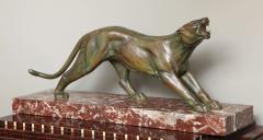 J Davergne Art Deco Bronze Panther by J Davergne - 1543784