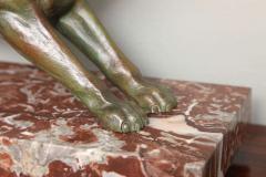 J Davergne Art Deco Bronze Panther by J Davergne - 1543795
