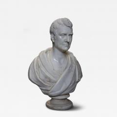 J Francis Large fine quality marble bust of James Loch MP signed J Francis - 4762323