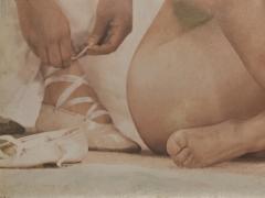 J Kempe Early Carbro Color Photograph of Ballerinas inscribed to Frank Farrell J Kempe - 4479427