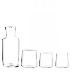 J L Lobmeyr Fortune Set No 283 Carafe with Gold Dot by Mark Braun - 1586977