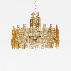 J L Lobmeyr Geometric Lobmeyr Chandelier - 226743