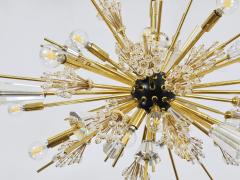 J L Lobmeyr Huge J L Lobmeyr Metropolitan Opera Sputnik Crystal Brass Met Chandelier Vienna - 4306595