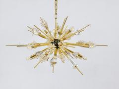 J L Lobmeyr Huge J L Lobmeyr Metropolitan Opera Sputnik Crystal Brass Met Chandelier Vienna - 4306609