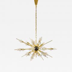 J L Lobmeyr Huge J L Lobmeyr Metropolitan Opera Sputnik Crystal Brass Met Chandelier Vienna - 4307026