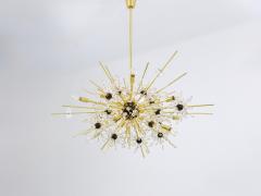 J L Lobmeyr Huge J L Lobmeyr Metropolitan Opera Sputnik Crystal Brass Met Chandelier Vienna - 4421601