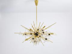 J L Lobmeyr Huge J L Lobmeyr Metropolitan Opera Sputnik Crystal Brass Met Chandelier Vienna - 4421605
