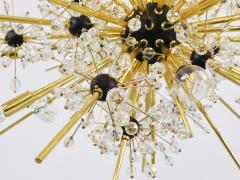 J L Lobmeyr Huge J L Lobmeyr Metropolitan Opera Sputnik Crystal Brass Met Chandelier Vienna - 4421606