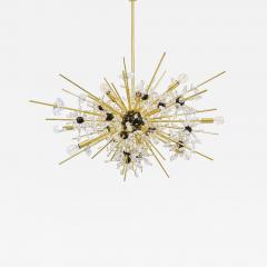 J L Lobmeyr Huge J L Lobmeyr Metropolitan Opera Sputnik Crystal Brass Met Chandelier Vienna - 4426957