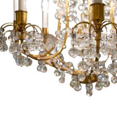 J L Lobmeyr Lobmeyr Rare and Stunning Chandelier with Crystals 1959 - 3542377