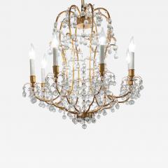 J L Lobmeyr Lobmeyr Rare and Stunning Chandelier with Crystals 1959 - 3543880