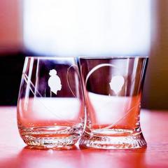 J L Lobmeyr Pair of J L Tumblers Plain by BCXSY - 1587156