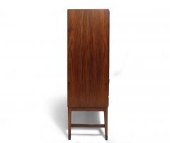 J L M llers M belfabrik Niels O Moller for JL Moller Mid century Danish Rosewood Cabinet - 4050083