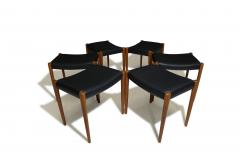 J L M llers M belfabrik Six Niels Moller for JL Moller 80A Teak Stacking Stool Benches - 4542343