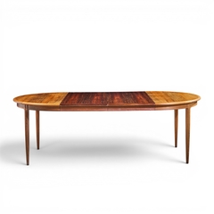 J L Moller JL Moller Mid Century Danish Rosewood Expanding Dining Table with 2 Leaves - 4703395
