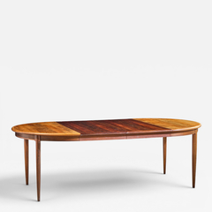 J L Moller JL Moller Mid Century Danish Rosewood Expanding Dining Table with 2 Leaves - 4703430