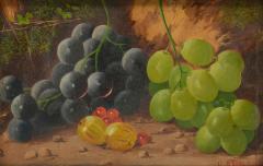 J O Rattenbury Oil on Board Still Life of Fruit - 4689351