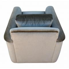 J Robert Scott Art Deco J Robert Scott Mohair Club Chair 1 of 2 - 4594069
