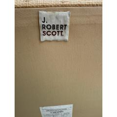 J Robert Scott J Robert Scott Modern Designer Rafia Clad Occasional Arm Chair - 4089313