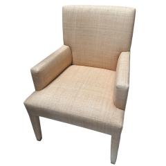 J Robert Scott Modern J Robert Scott Raffia Arm Chair - 4290182