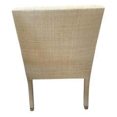 J Robert Scott Modern J Robert Scott Raffia Arm Chair - 4290183