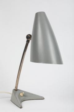J T Kalmar 1950s J T Kalmar Gray Table Lamp - 1190424