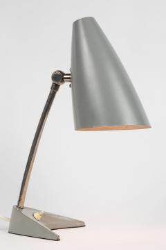 J T Kalmar 1950s J T Kalmar Gray Table Lamp - 1190434