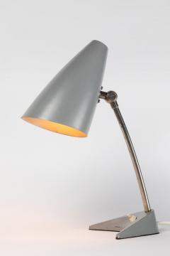 J T Kalmar 1950s J T Kalmar Gray Table Lamp - 1190435