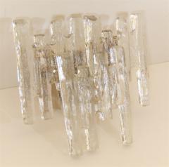 J T Kalmar Grand Scale Kalmar Ice Glass Vanity Sconce - 158729