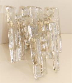 J T Kalmar Grand Scale Kalmar Ice Glass Vanity Sconce - 158730