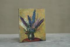 J Verhoeven Bouquet Oil on Canvas Early 20th Century - 4677364