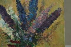 J Verhoeven Bouquet Oil on Canvas Early 20th Century - 4677407