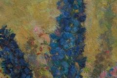J Verhoeven Bouquet Oil on Canvas Early 20th Century - 4677478