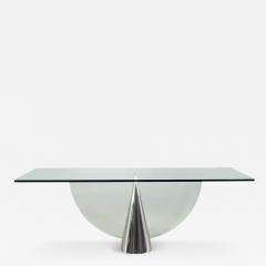 J Wade Beam Modern Glass Pinnacle Table by J Wade Beam - 3012831