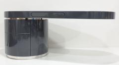 J Wade Beam Wade Beam For Brueton Ponte Desk in High Gloss Blue Gray - 3729829