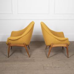 J lia Gaubek Pair of Mid Century Julia Gaubek Armchairs - 3299925