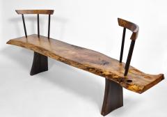 J rg Pietschmann Unique Signed Bog Oak Bench by J rg Pietschmann - 889283