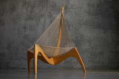 J rgen H velskov Harp Chair by J rgen H velskov for Christensen Larsen Denmark 1960s - 4632385